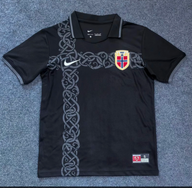 Norway 25/26 Black Grey Norse Pattern Away Jersey