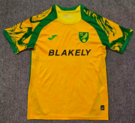 Norwich 26/27 Bright Yellow/Green Home Jersey