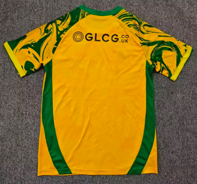 Norwich 26/27 Bright Yellow/Green Home Jersey