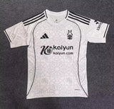 Nottingham Forest 25/26 White/Black Away Jersey