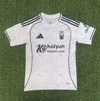 Nottingham Forest 25/26 White/Black Away Jersey
