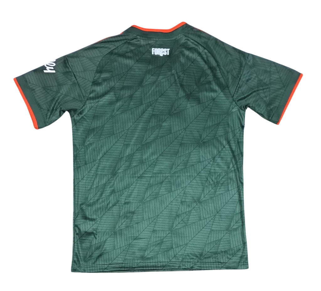 Nottingham Forest 26/27 Dark Green/Red Trim Away Jersey