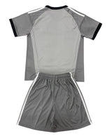 Nottingham Forest 26/27 Gray/White Shoulder Stripes Goalkeeper Kids Jersey Set