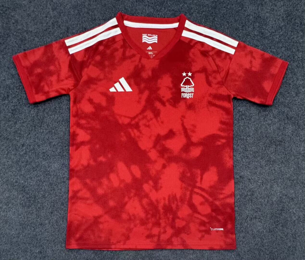 Nottingham Forest 26/27 Red/2 White Stripes Home Jersey