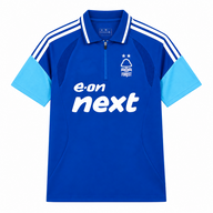 Nottingham Forest 26/27 Royal Blue/White Stripes Training Polo Jersey