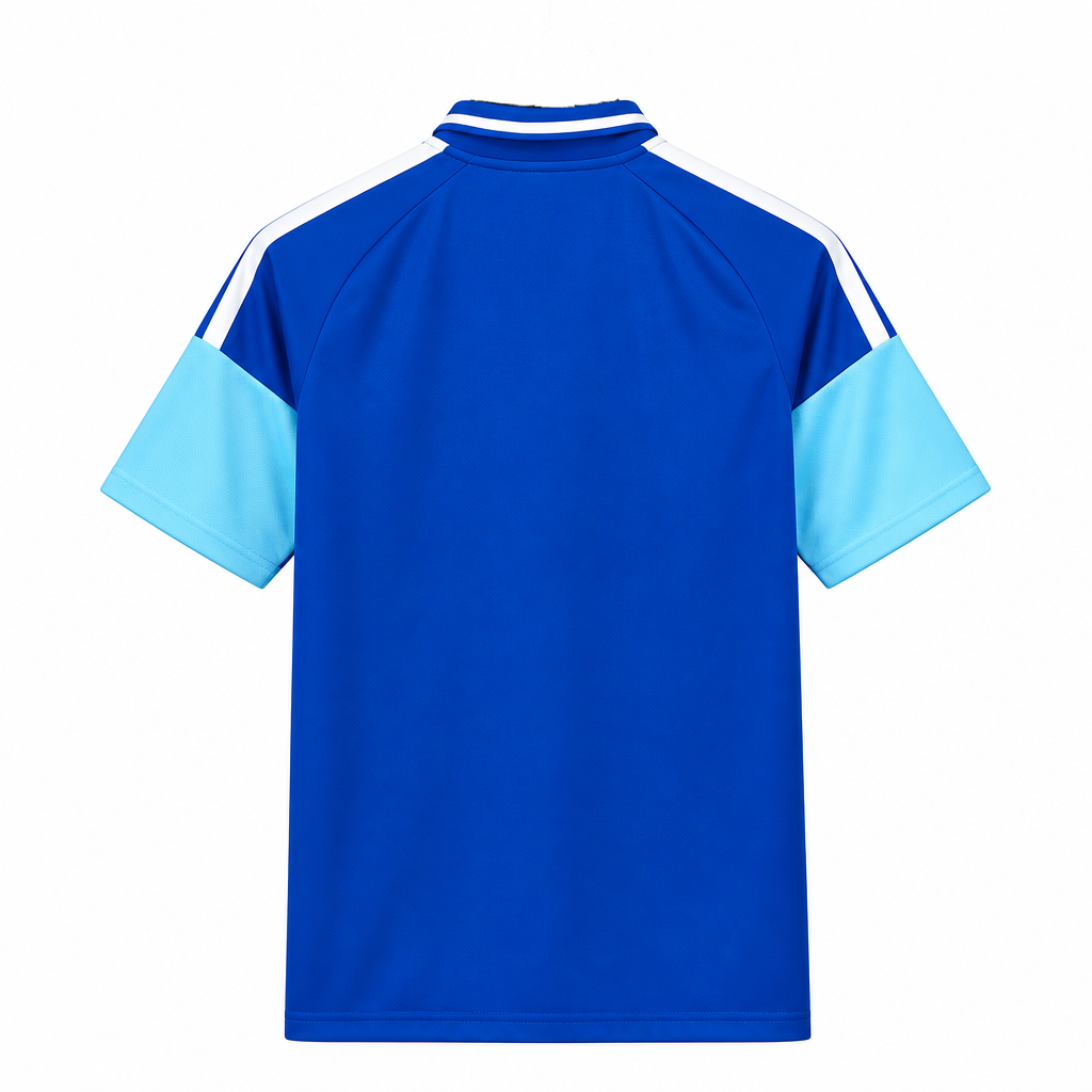 Nottingham Forest 26/27 Royal Blue/White Stripes Training Polo Jersey