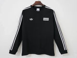 Oasis 25/26 Black/White Stripes Long-Sleeve Jersey
