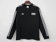 Oasis 25/26 Black/White Stripes Long-Sleeve Jersey