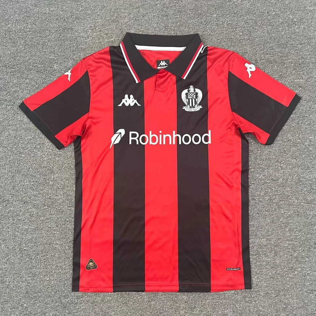 OGC Nice 25/26 Red/Black Home Jersey