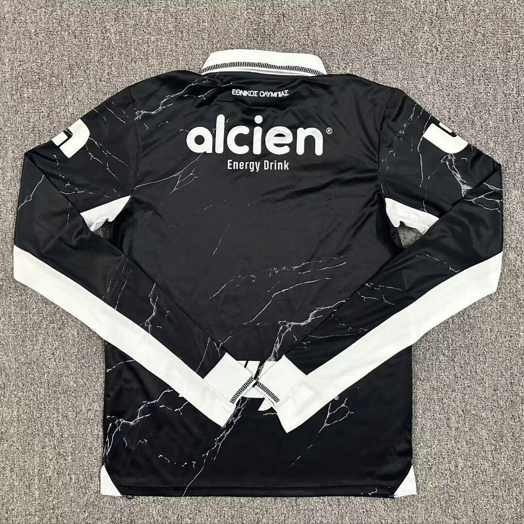 Olimpia (Honduras) 25/26 Black/White Long Sleeve Third Jersey