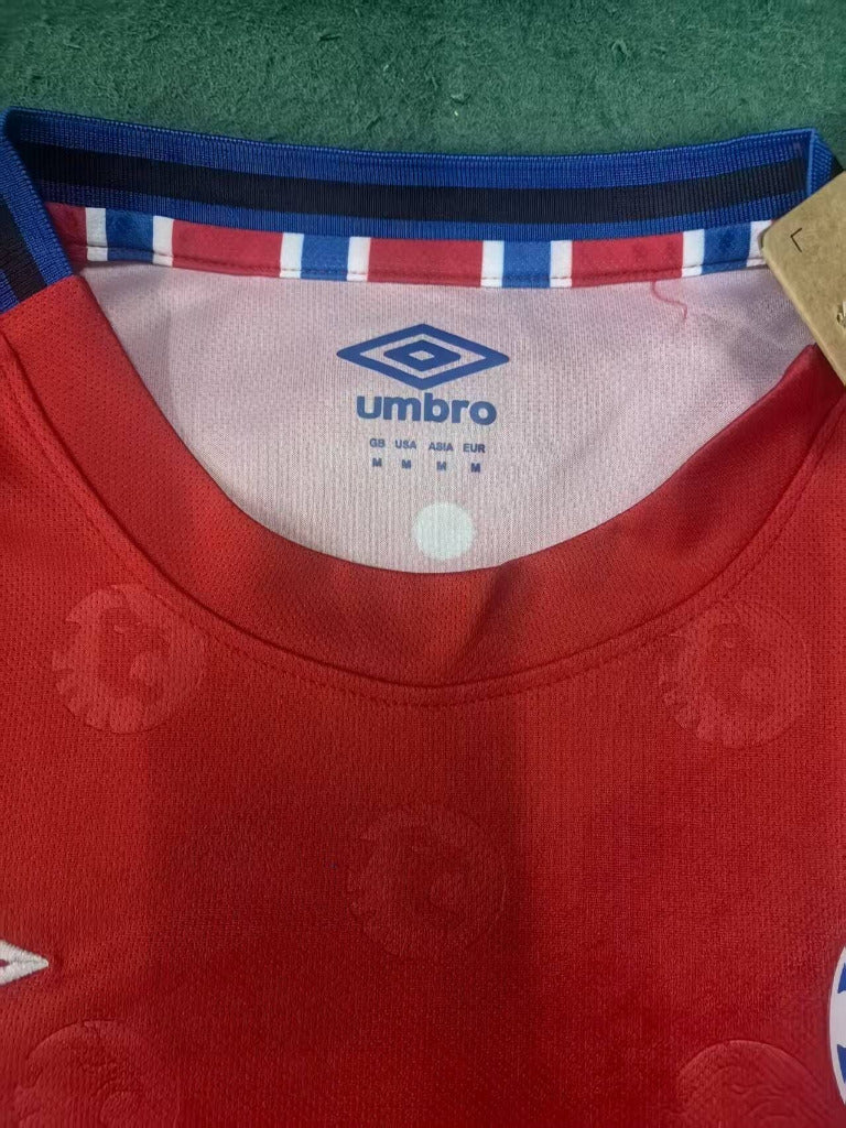 Olimpia (Honduras) 25/26 Red/Blue Away Jersey
