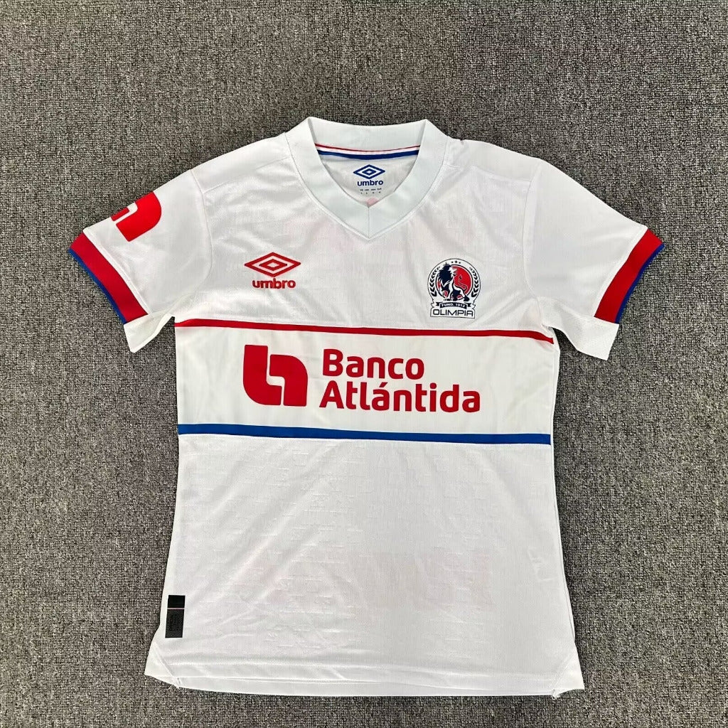 Olimpia (Honduras) 25/26 White/Red Home Women Jersey