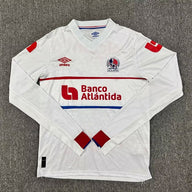 Olimpia (Honduras) 25/26 White/Red Long Sleeve Home Jersey