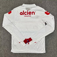 Olimpia (Honduras) 25/26 White/Red Long Sleeve Home Jersey