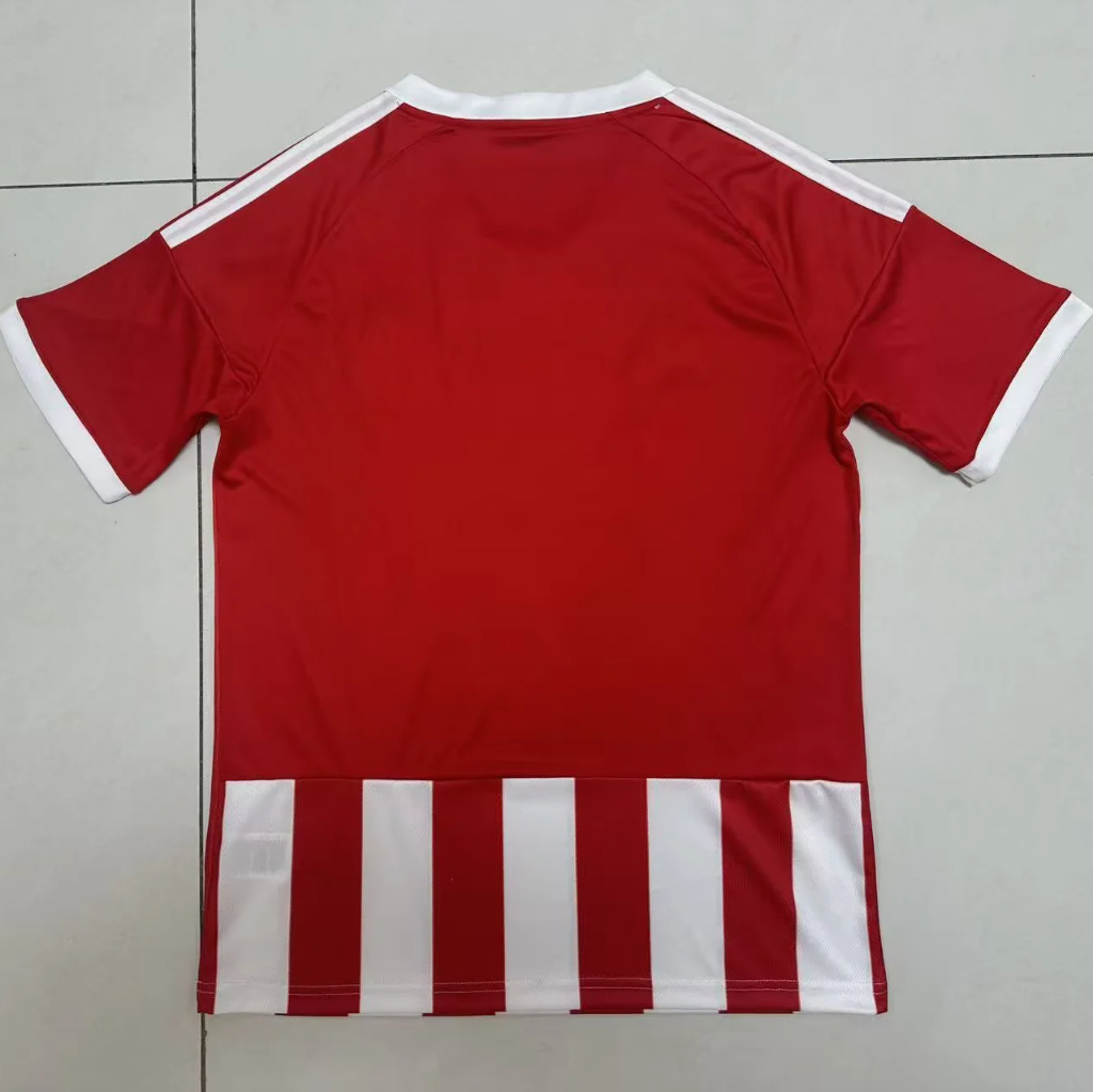 Olympiacos 26/27 Red/White Stripes Home Jersey