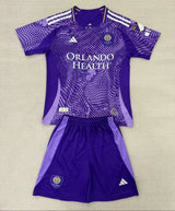 Orlando City 25/26 Purple Home Kids Jersey Set
