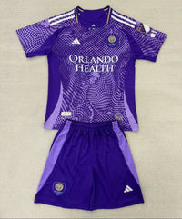 Orlando City 25/26 Purple Home Kids Jersey Set