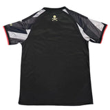 Orlando Pirates 26/27 Black/Gray Chevron Pattern Home Jersey