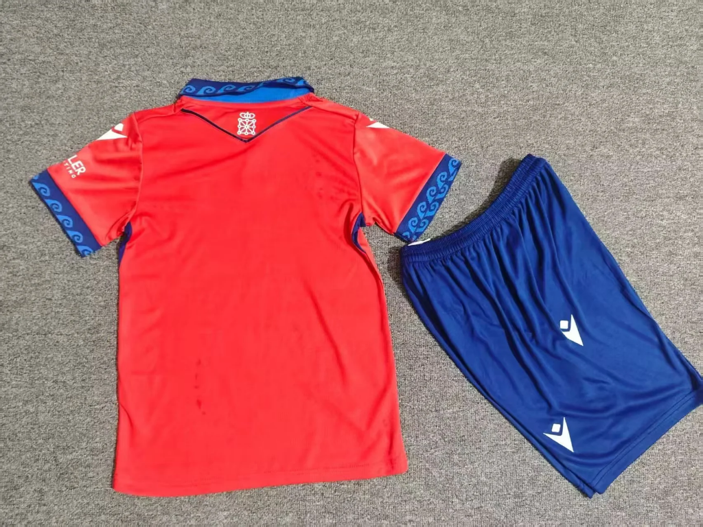 Osasuna 26/27 Red/Blue Home Kids Jersey Set
