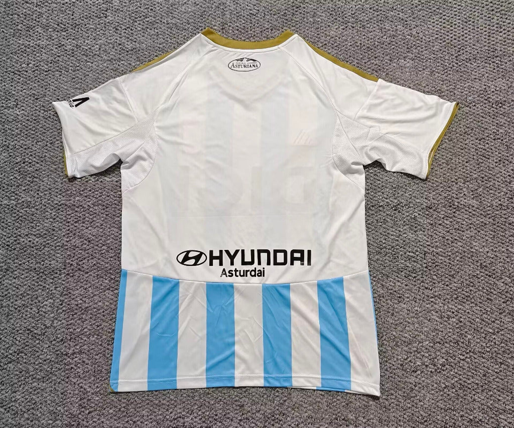 Oviedo 25/26 White/Blue Away Jersey