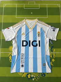 Oviedo 25/26 White/Blue Away Jersey