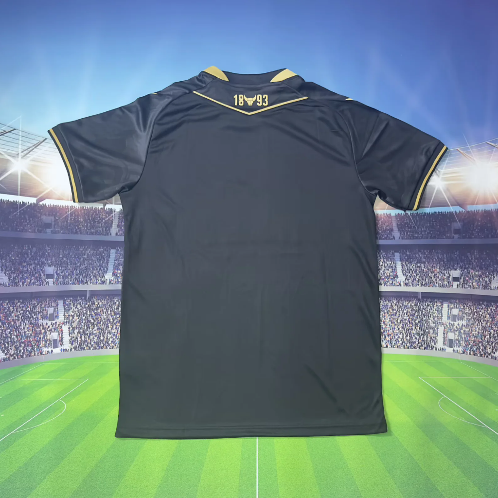 Oxford United 25/26 Black/Yellow Away Jersey