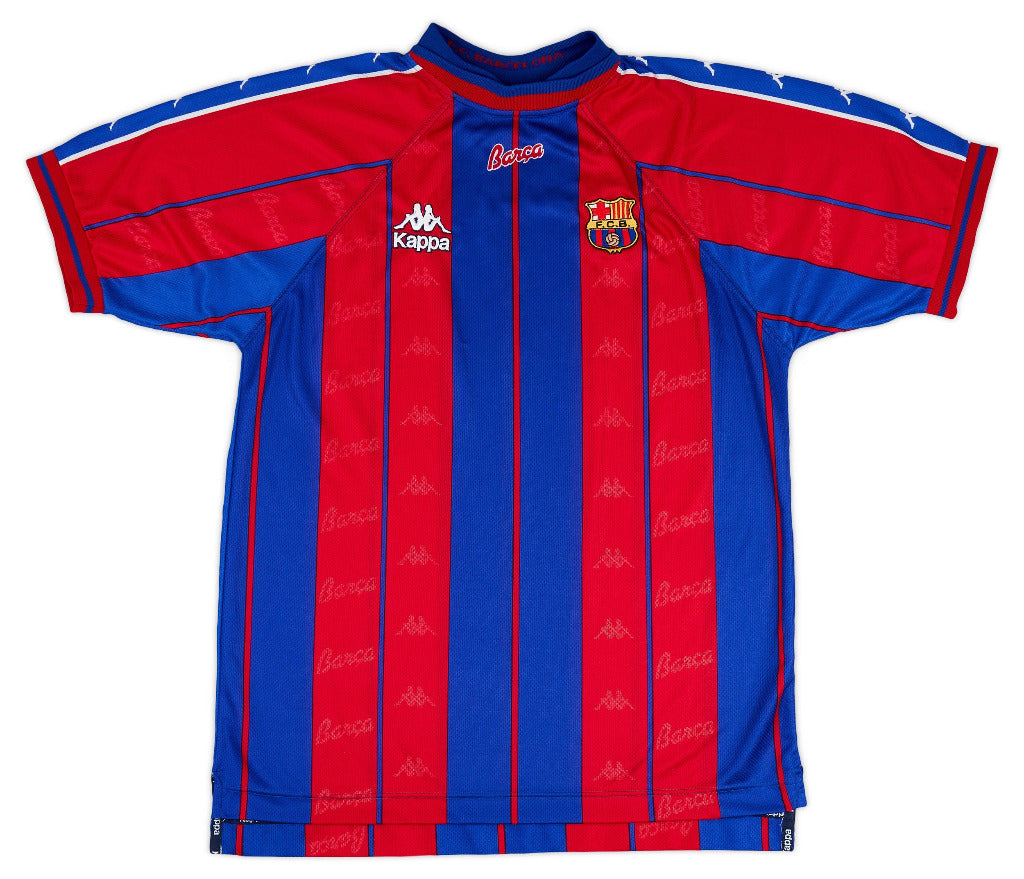 FC Barcelona 1997/98 Vintage Retro Home Jersey - Concept Kits