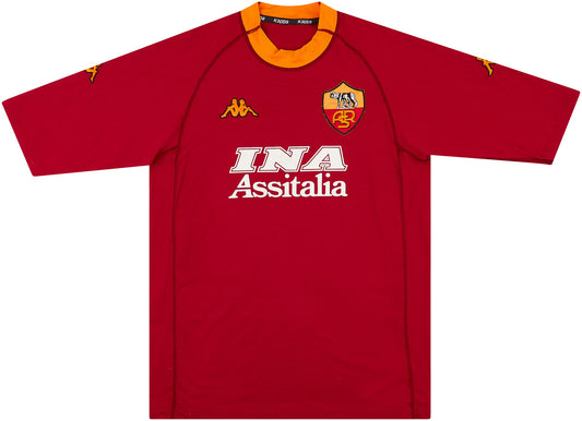 Roma 2000/01 Vintage Home Jersey