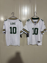 Packer 25/26 Love #10 White Kids NFL Jersey