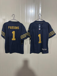 Packer 25/26 Parsons #1 Navy Kids NFL Jersey