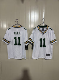 Packer 25/26 Reed #11 White Kids NFL Jersey