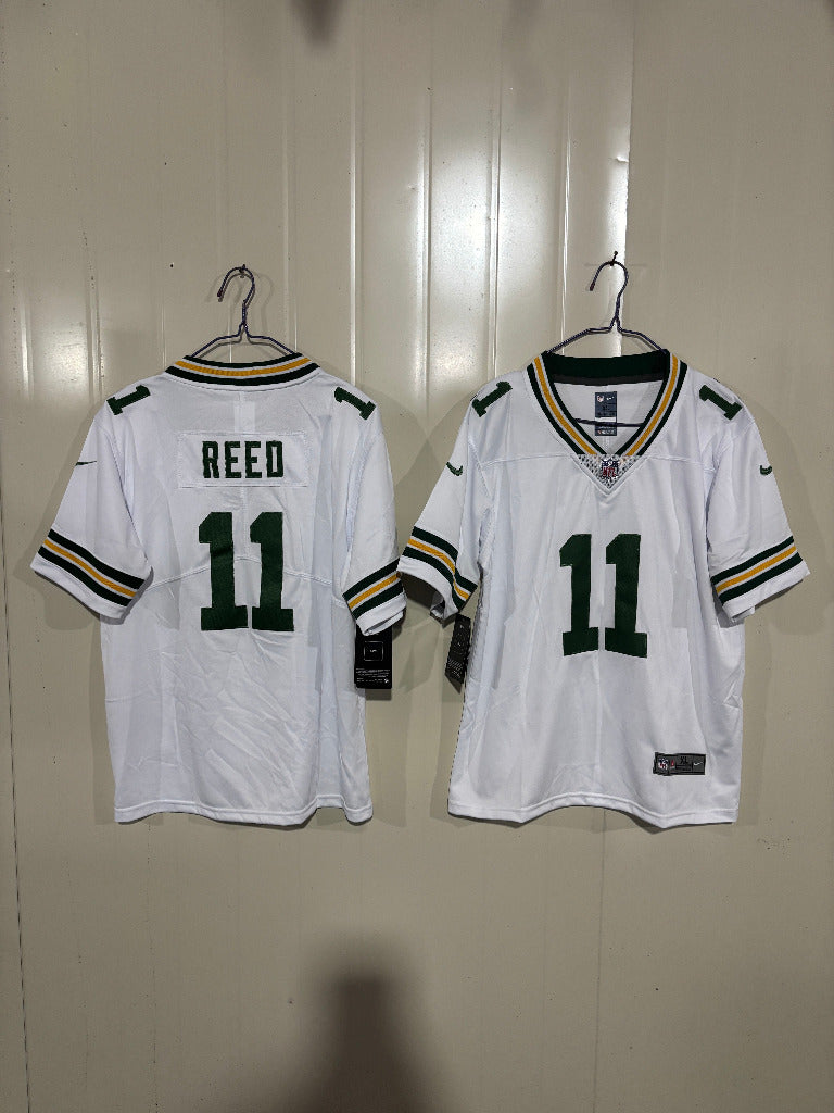 Packer 25/26 Reed #11 White Kids NFL Jersey