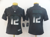 Packers 2021/22 Rodgers #12 Black Women NFL Jersey