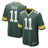 Packers 25/26 Reed #11 Green/White NFL Game Jersey