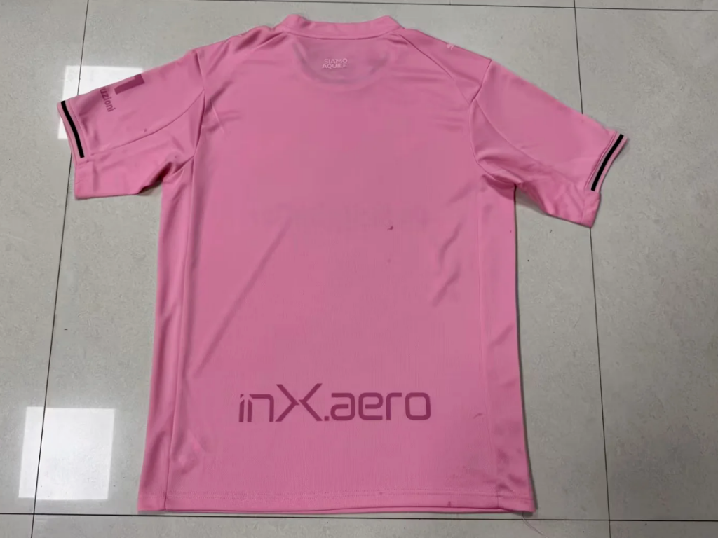 Palermo 25/26 Pink Home with Sponsor Jersey