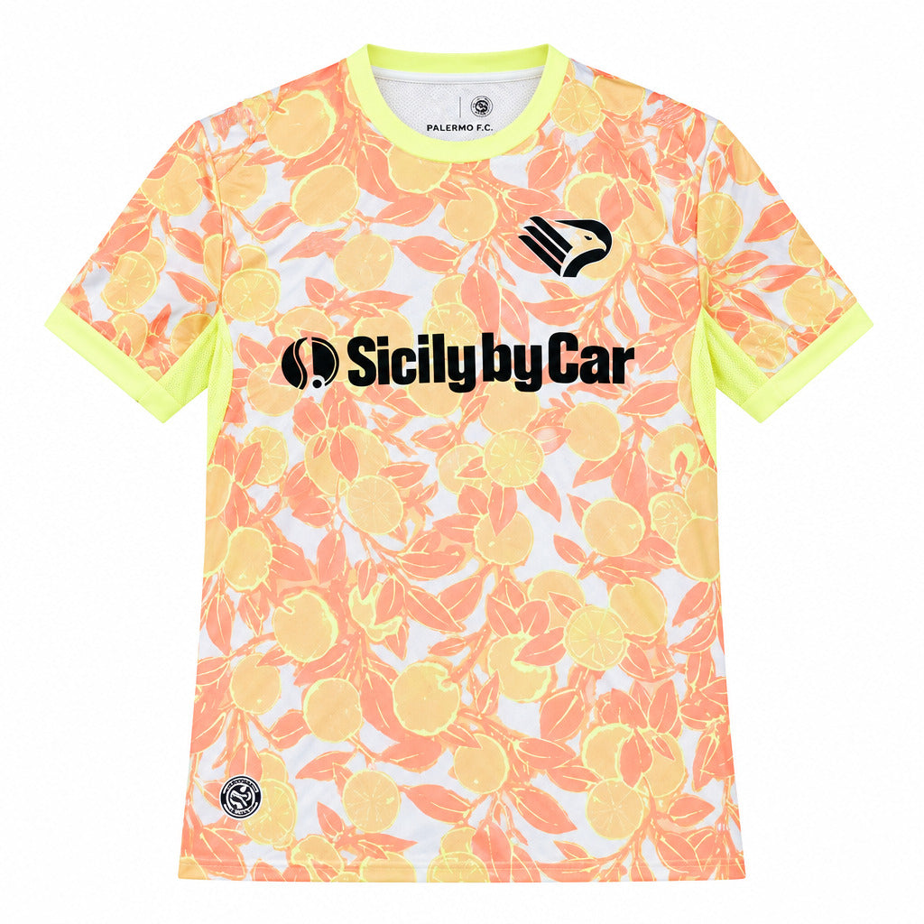 Palermo 26/27 Apricot/Peach and Yellow Away Jersey