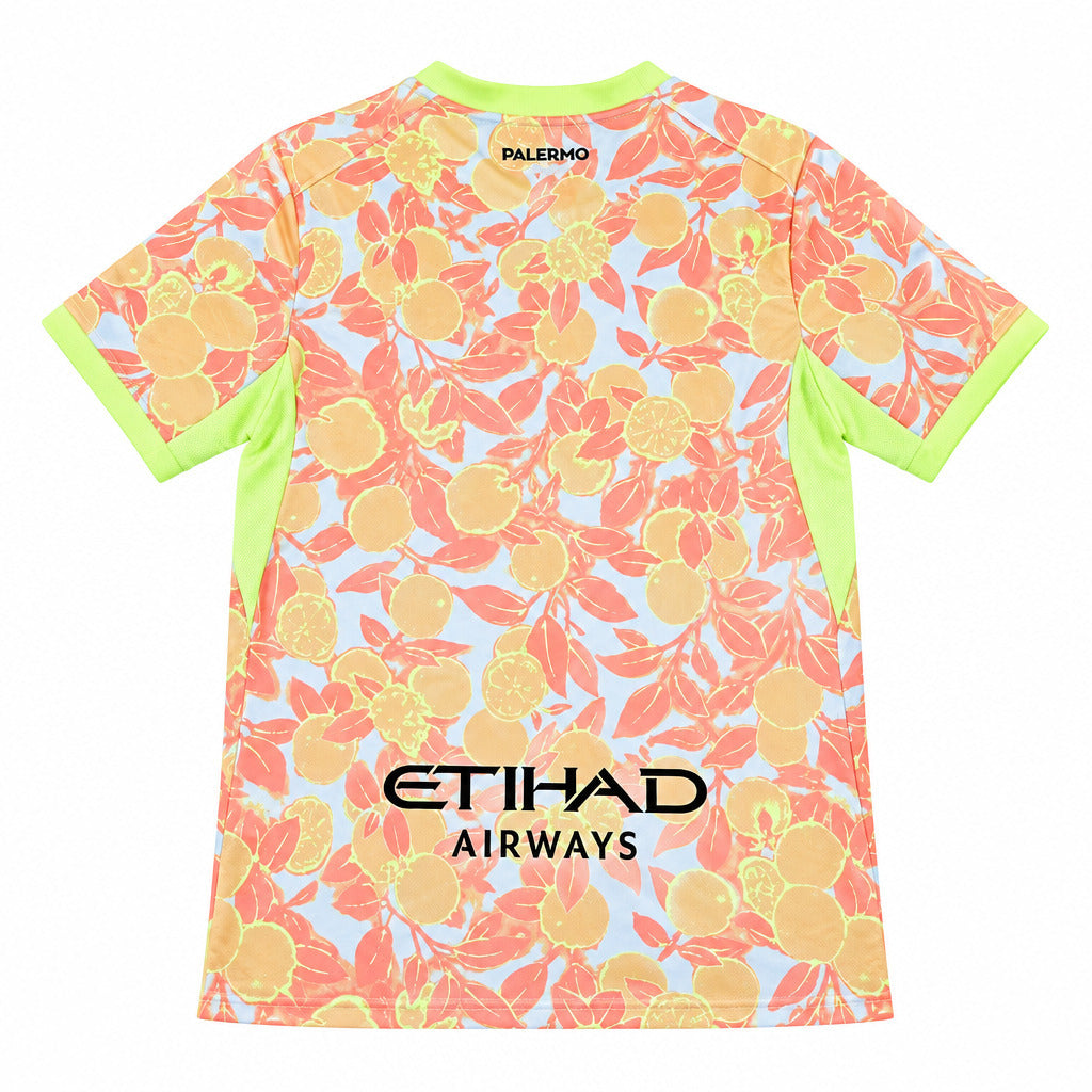 Palermo 26/27 Apricot/Peach and Yellow Away Jersey
