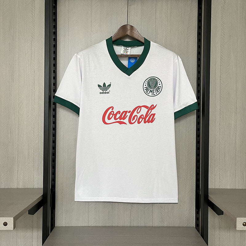 Palmeiras 1989 Retro White Away Jersey
