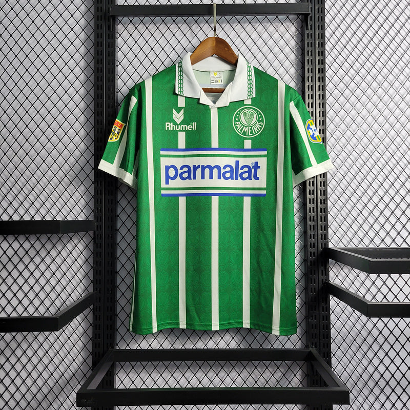 Palmeiras 1993/94 Retro Green Home Jersey