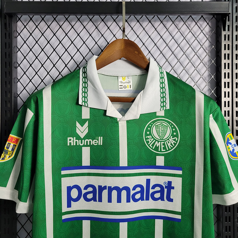 Palmeiras 1993/94 Retro Green Home Jersey