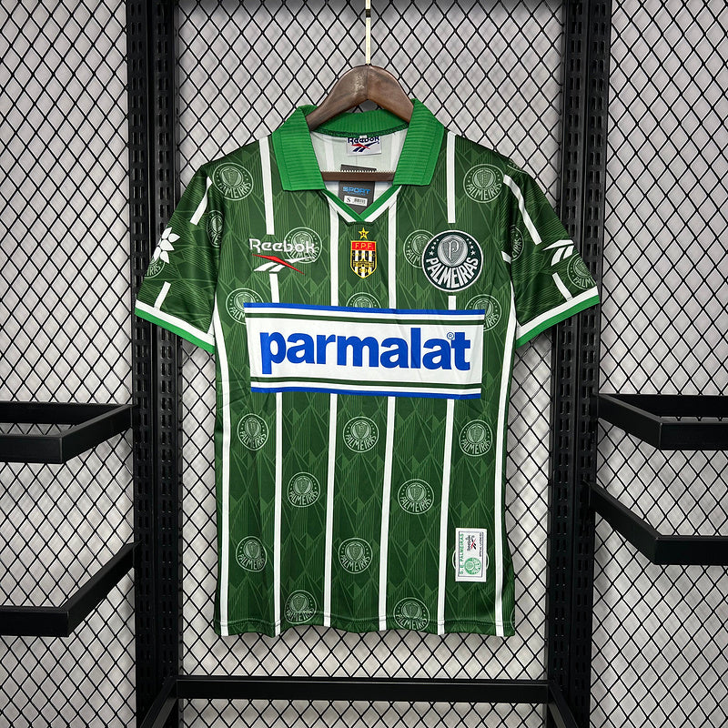 Palmeiras 1996 Vintage Retro Green Home Jersey