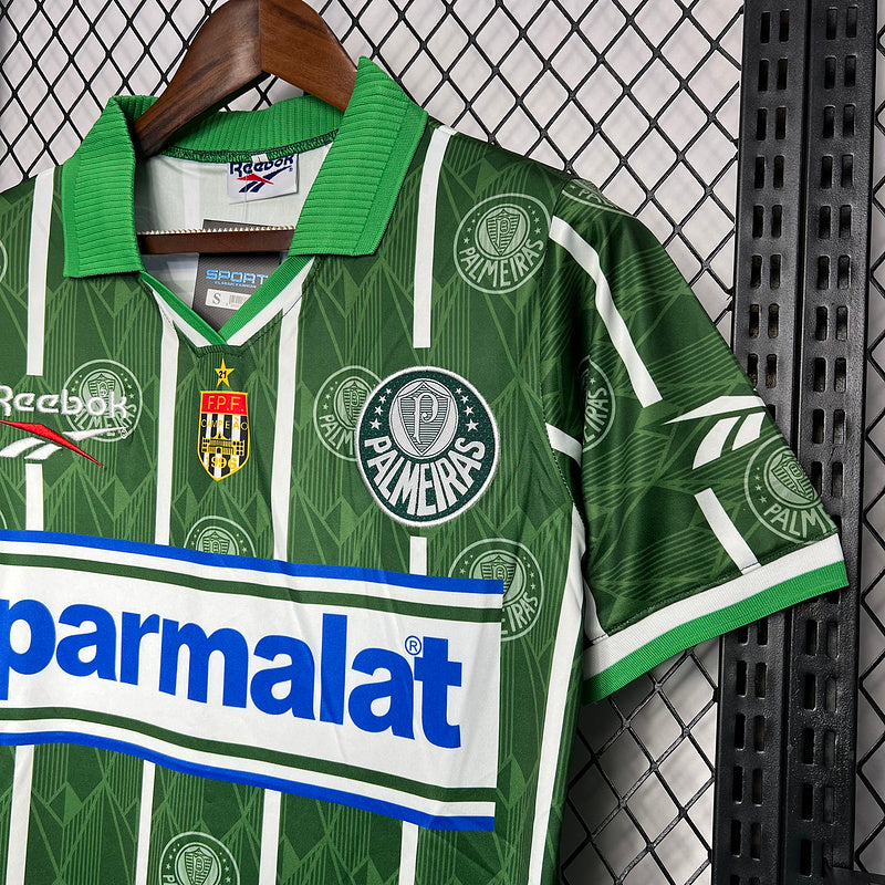 Palmeiras 1996 Vintage Retro Green Home Jersey