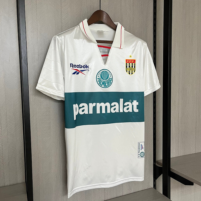 Palmeiras 1997 Retro White Home Jersey