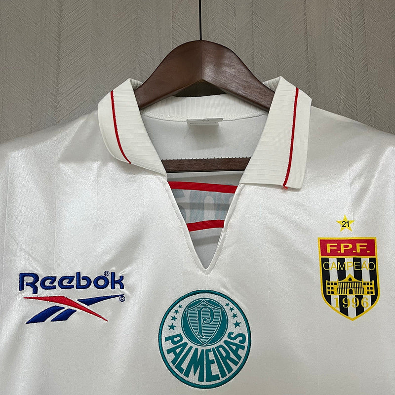 Palmeiras 1997 Retro White Home Jersey