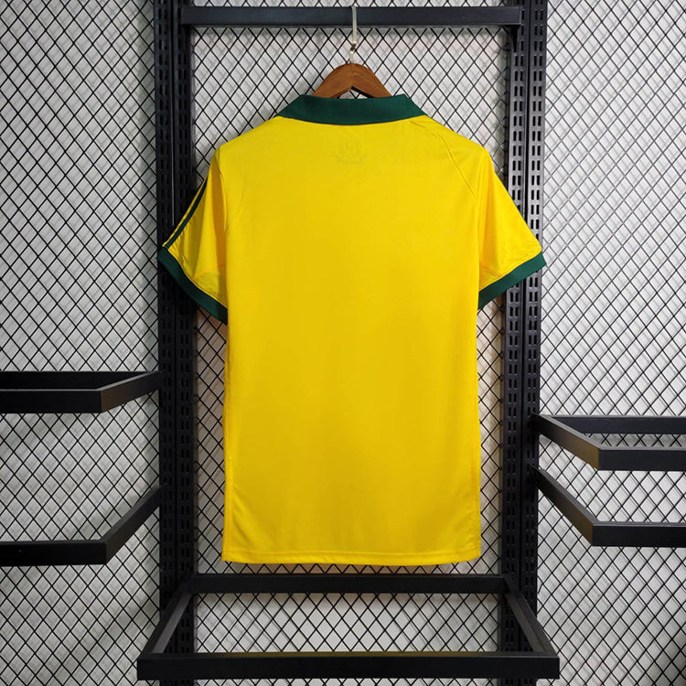 Palmeiras 2014 Retro Yellow Third Away Jersey