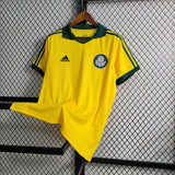 Palmeiras 2014 Retro Yellow Third Away Jersey