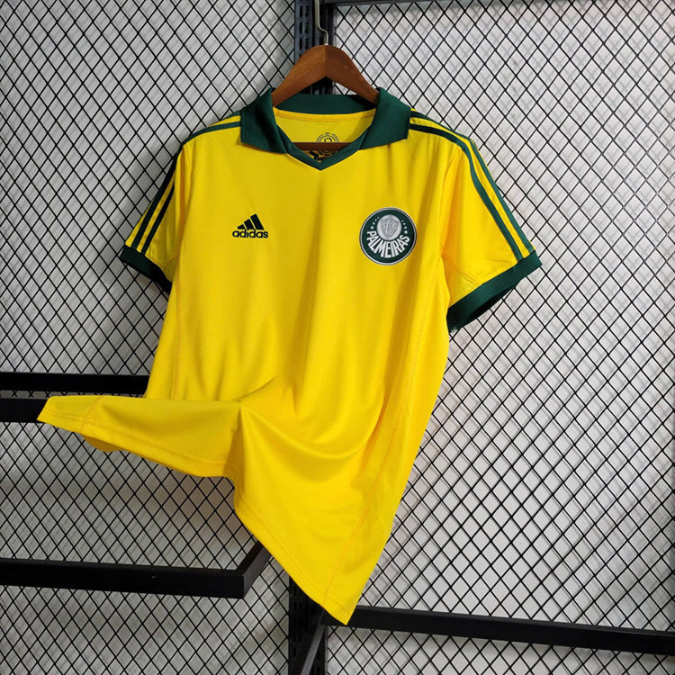 Palmeiras 2014 Retro Yellow Third Away Jersey