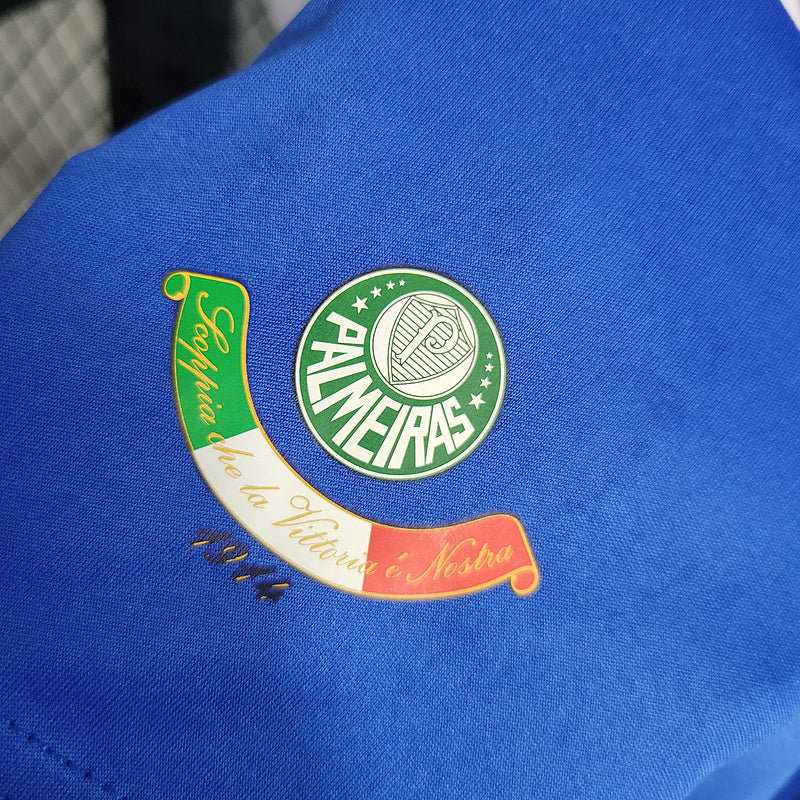 Palmeiras 2019 Retro Blue Third Away Jersey