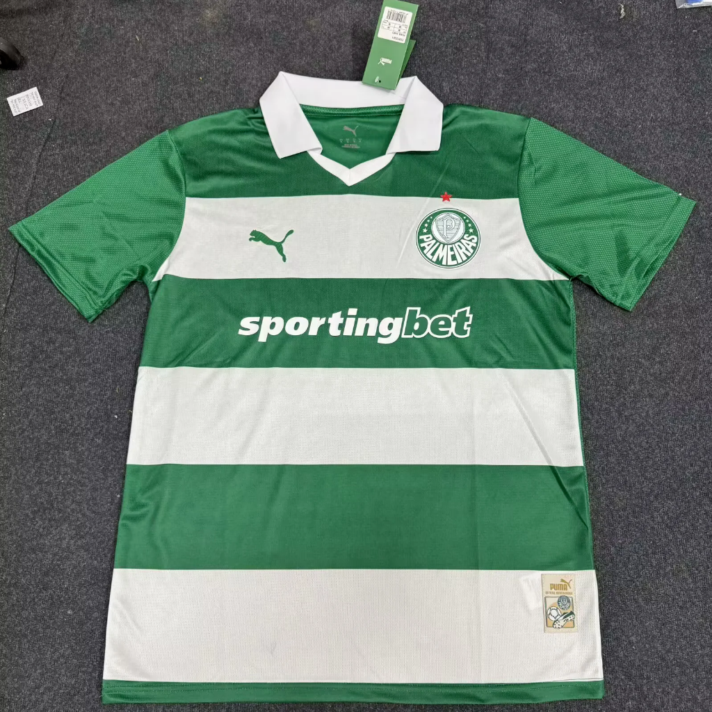 Palmeiras 25/26 Green/White Special Version Third Jersey