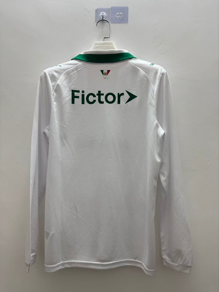 Palmeiras 26/27 White Away Long Sleeve Jersey